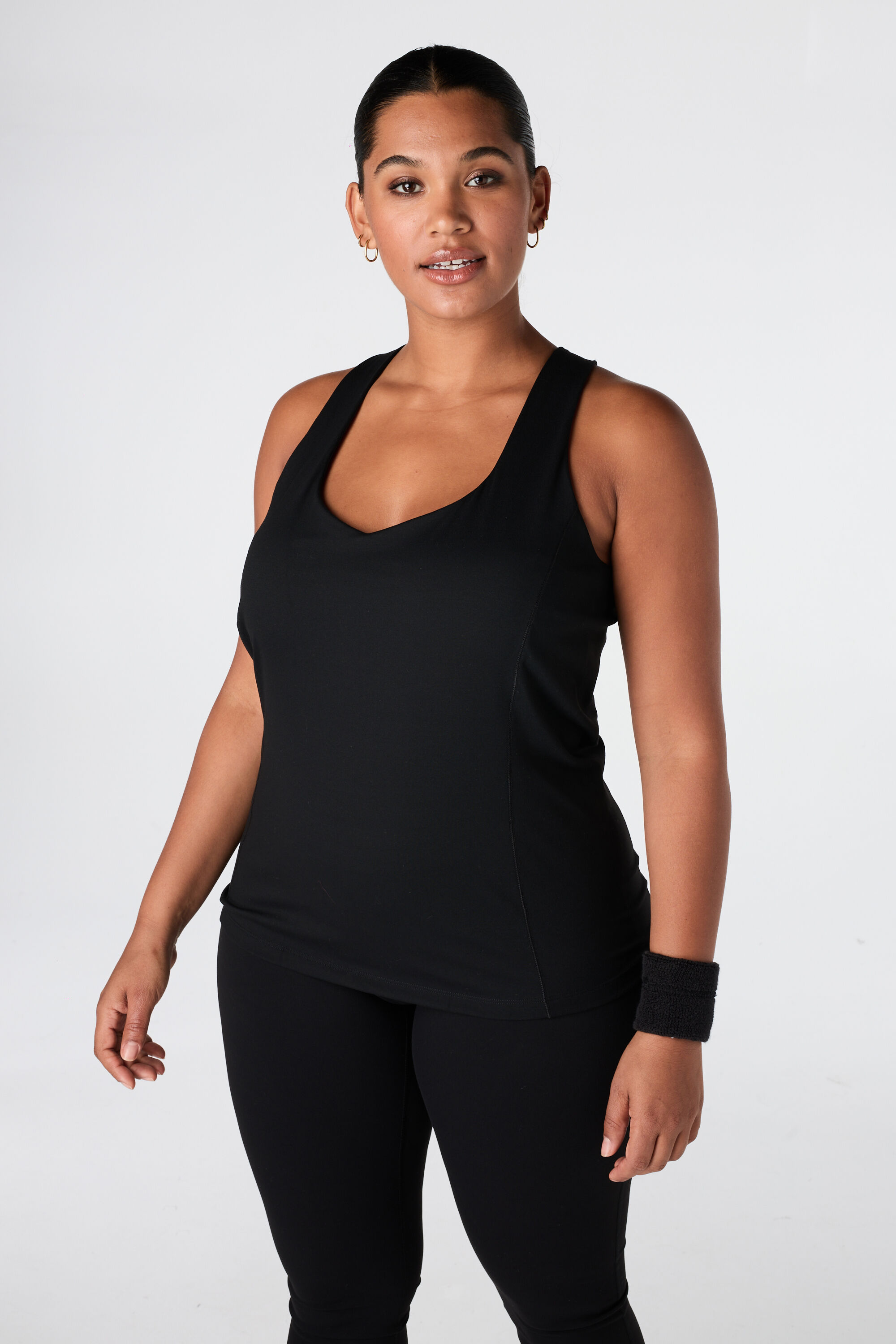 Sport singlet met ingebouwde bh image number 0