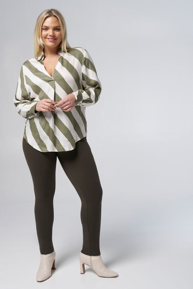 Treggings avec boutons dorés image number 0