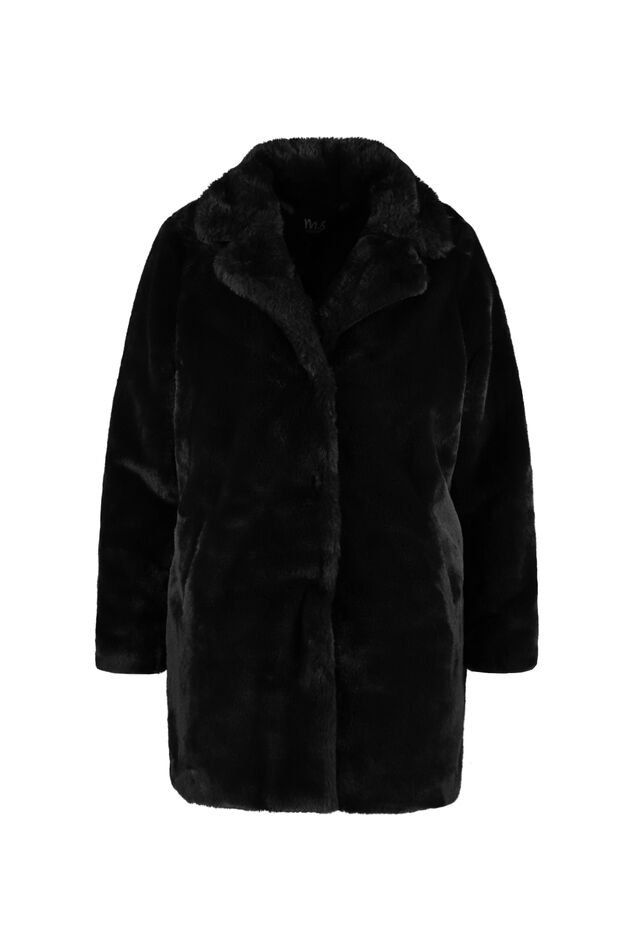 Manteau en fausse fourrure image number 1