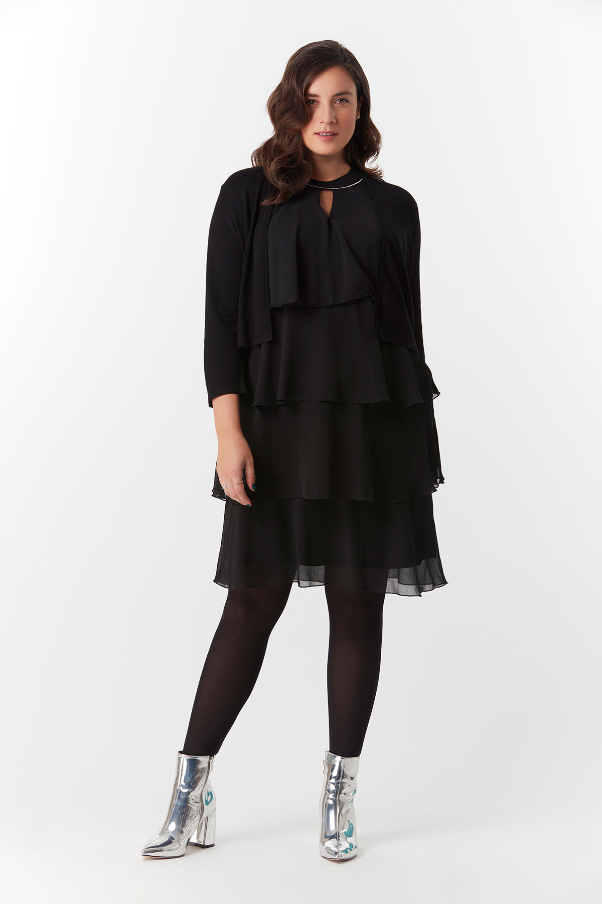 Robe avec volants image number 4