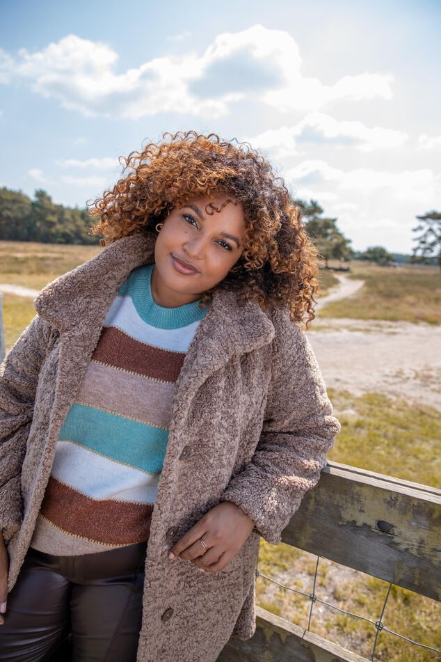 Rechtvallende jas image number 0