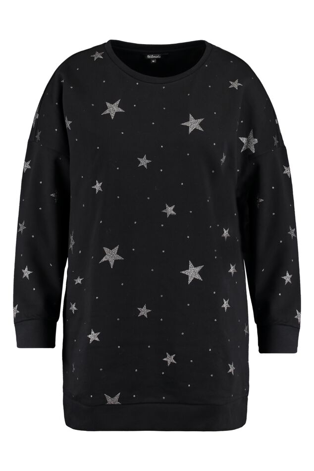 Pull avec imprimé étoiles image number 1
