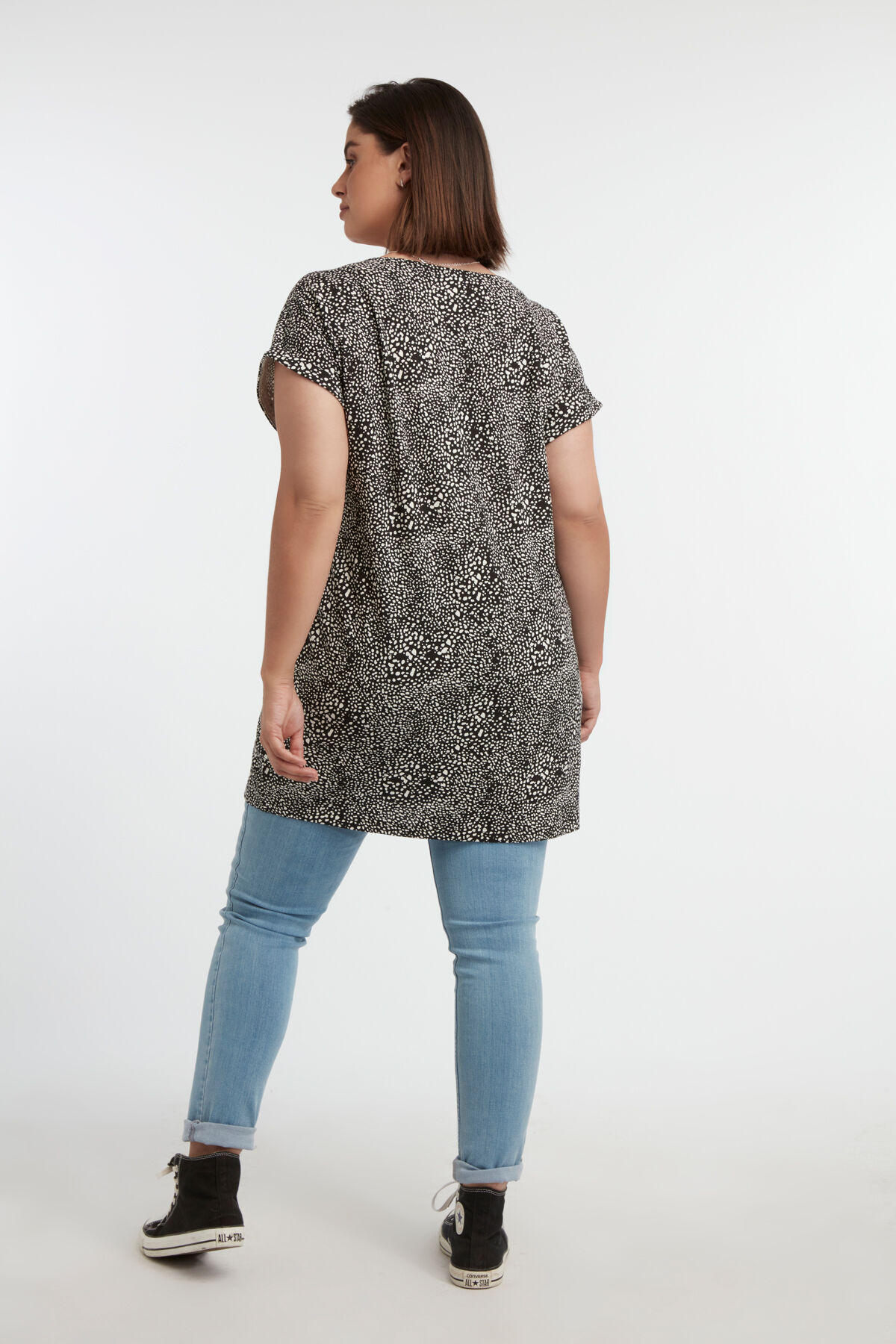 T-shirt long imprim&eacute; image number 4