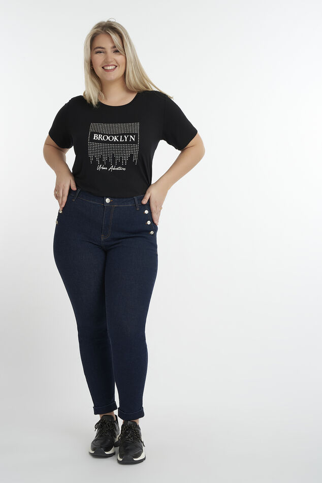 Jeans met knopendetail image number 0