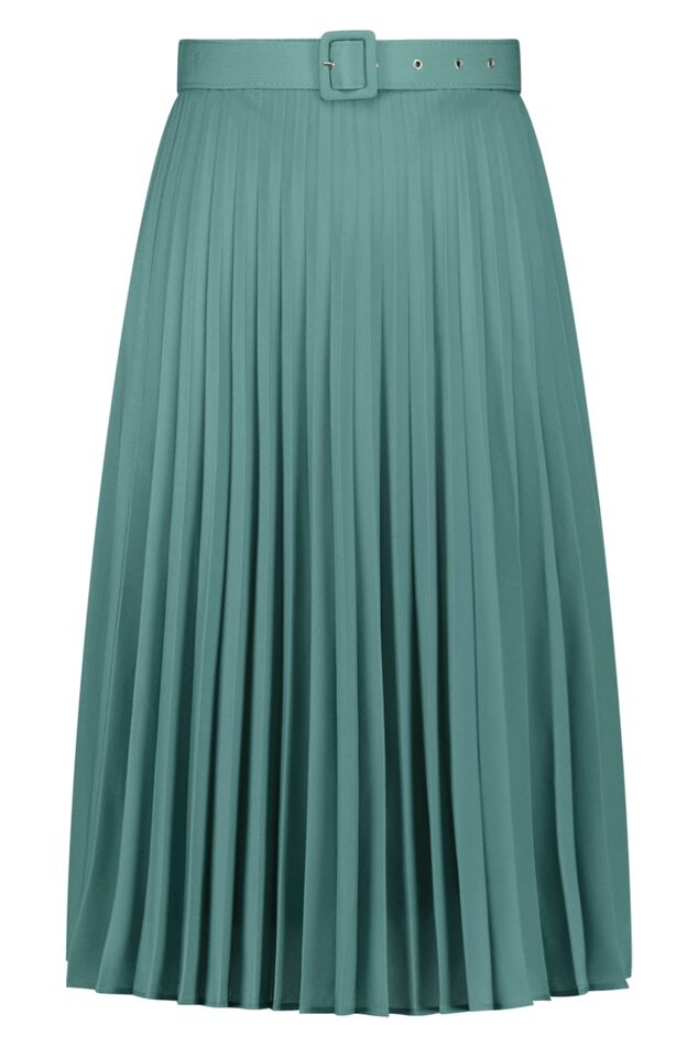 Midi rok met plisse image number 2