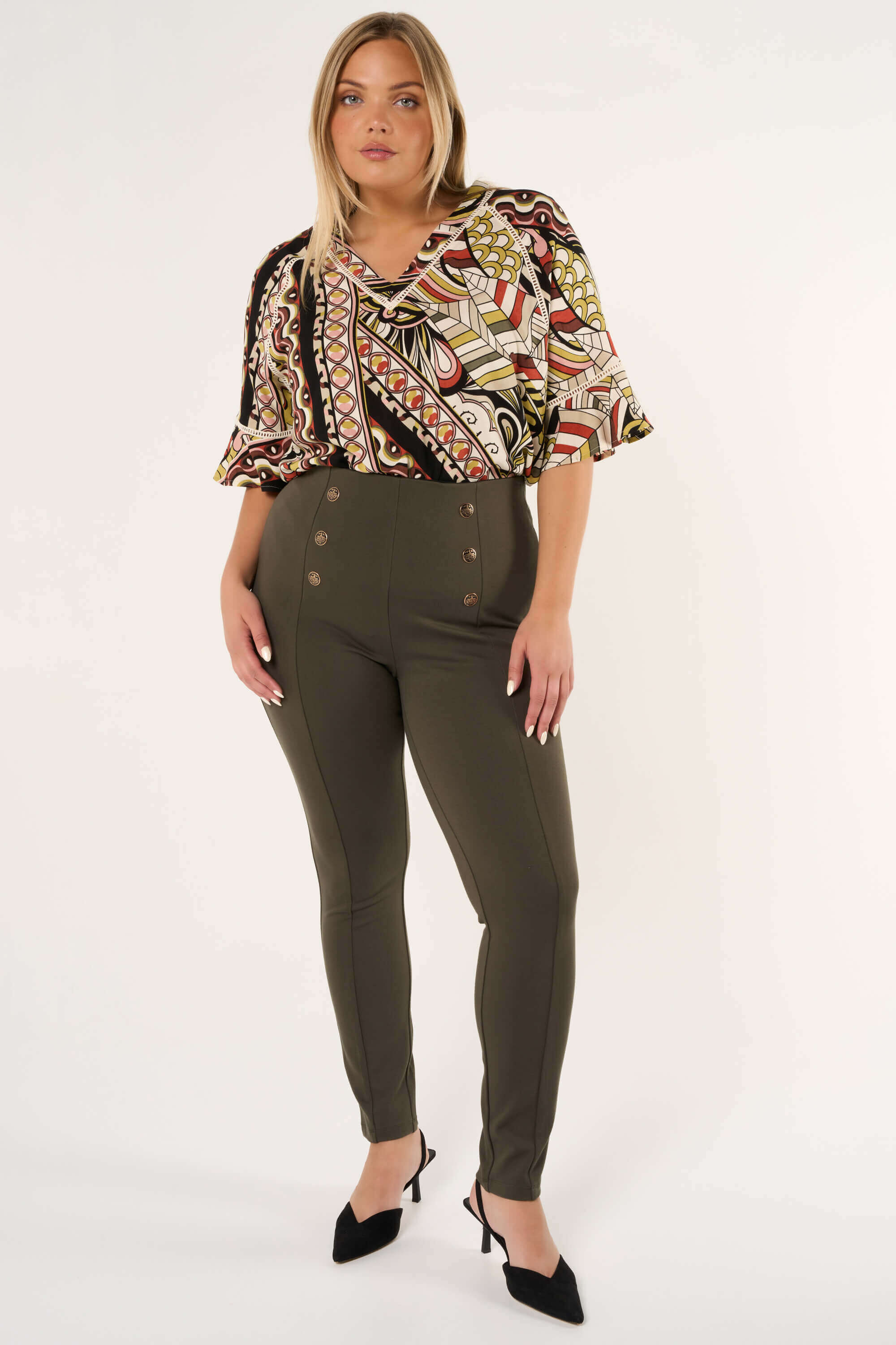 Tregging met gouden details image number 7