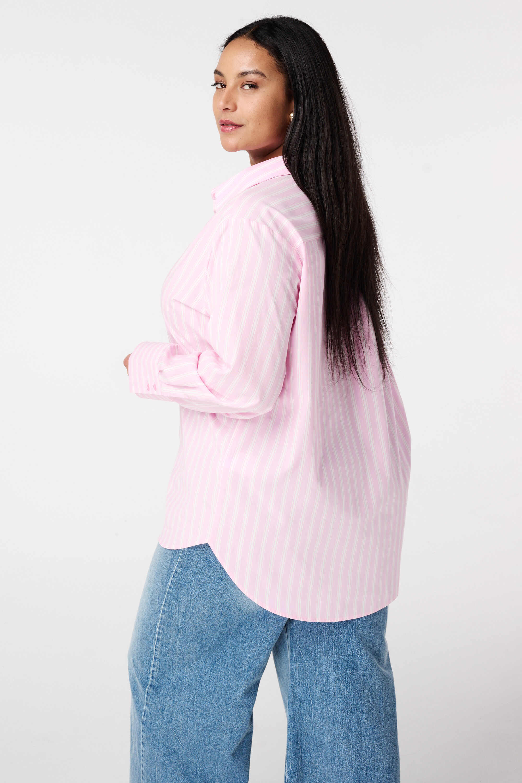 Gestreepte blouse image number 3