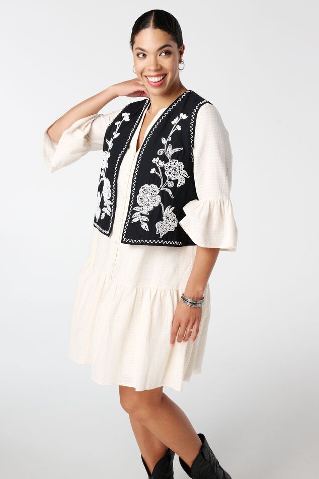 Gilet met borduursels image number 0