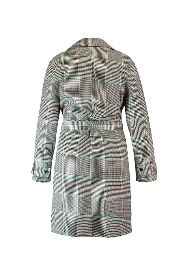 Geruite trenchcoat image number 2