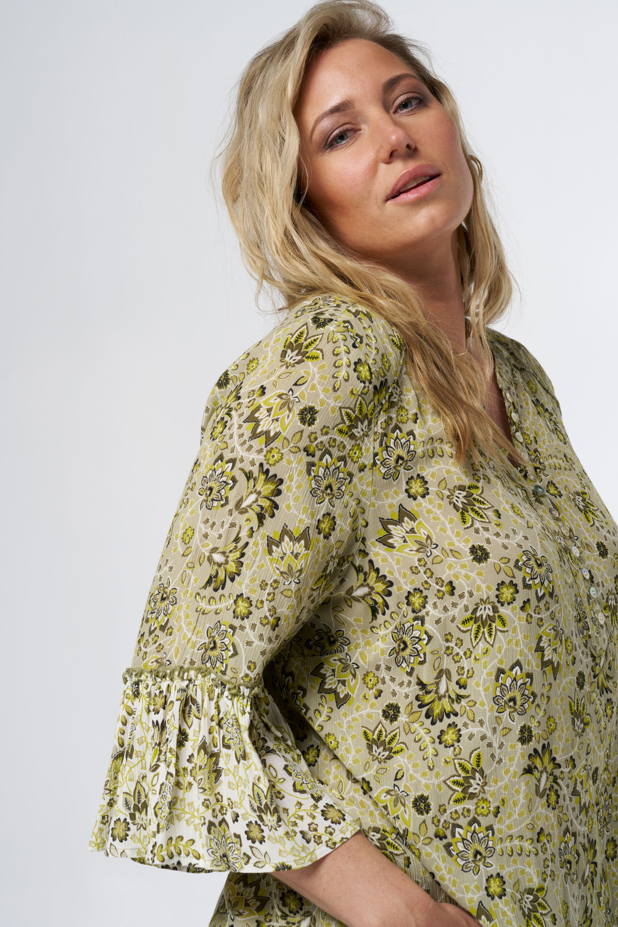 Blouse met print image number 4