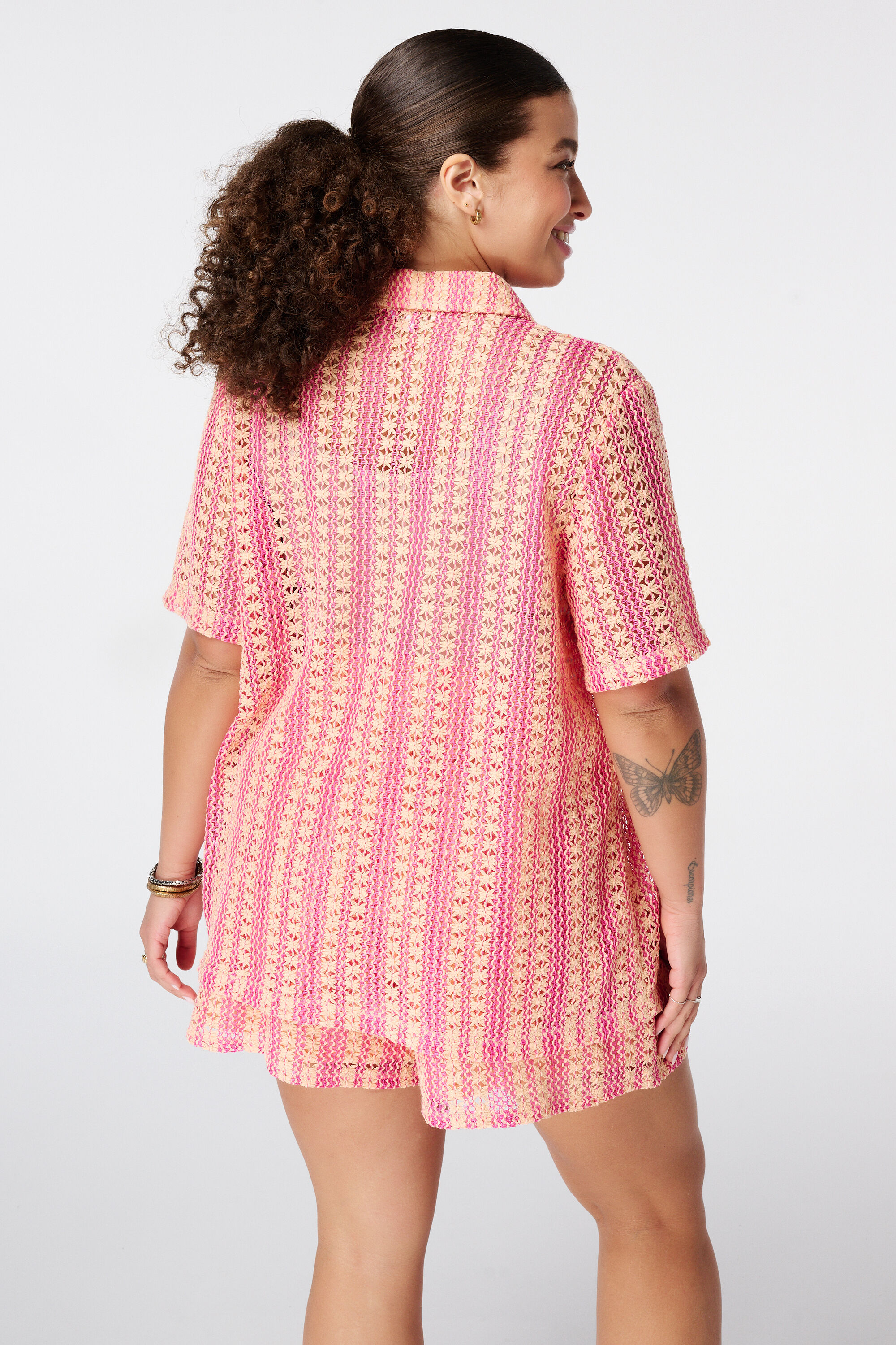 Top polo en crochet image number 3