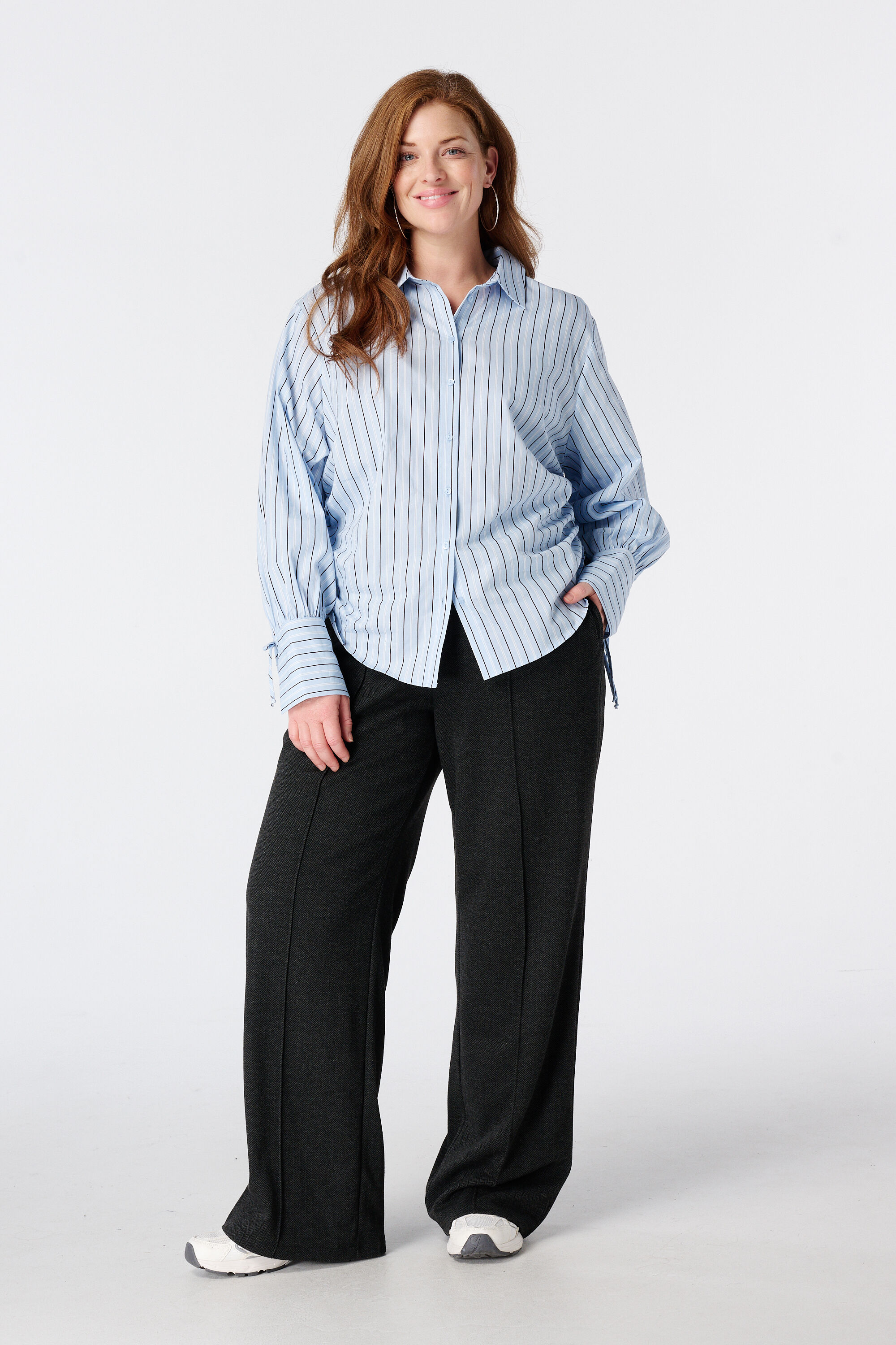 Blouse ray&eacute;e image number 5