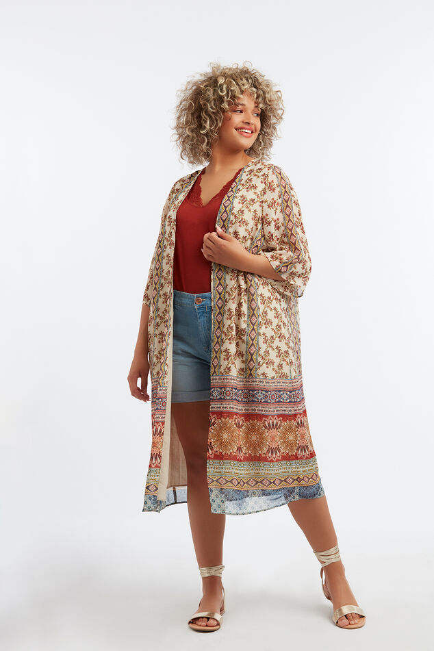 Kimono avec imprimé image number 3