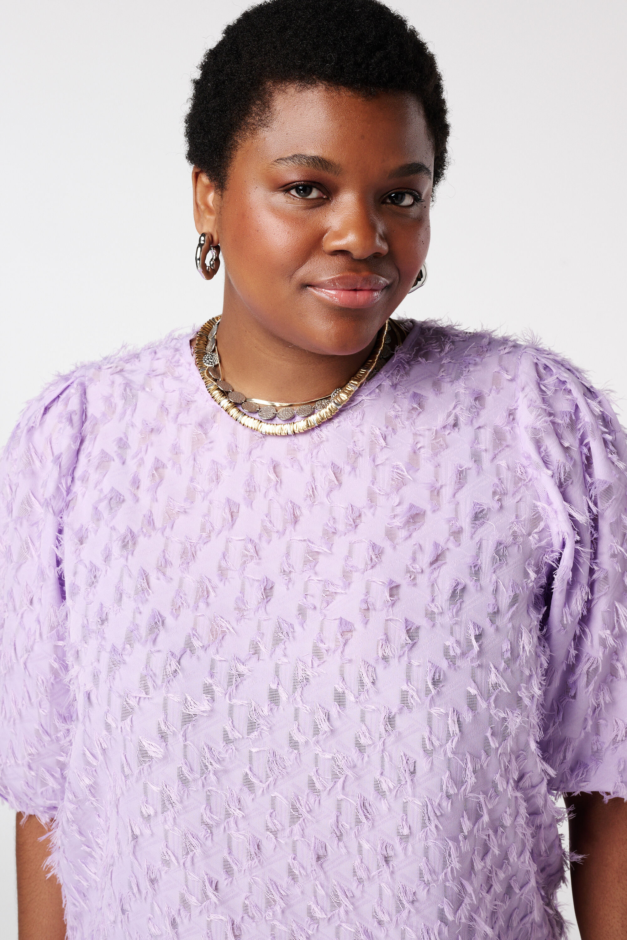 Blouse structur&eacute;e image number 4