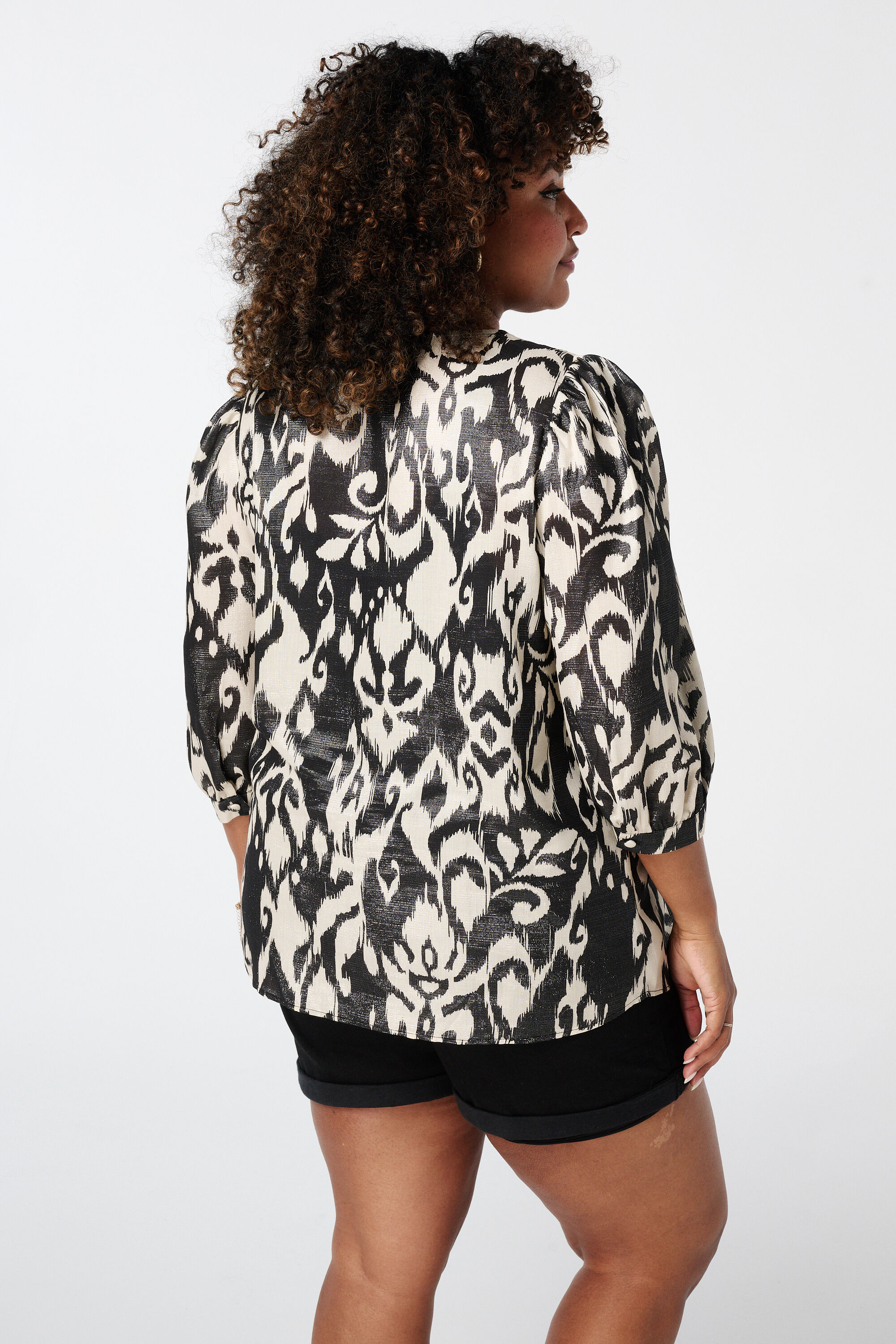 Blouse met print image number 3