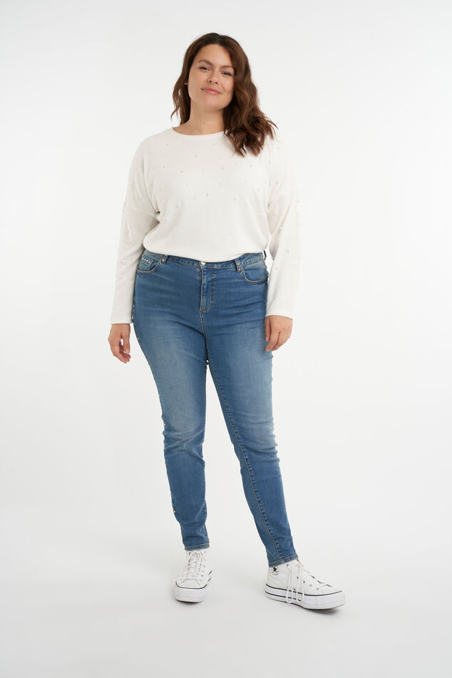 Jeans met studs  image number 0