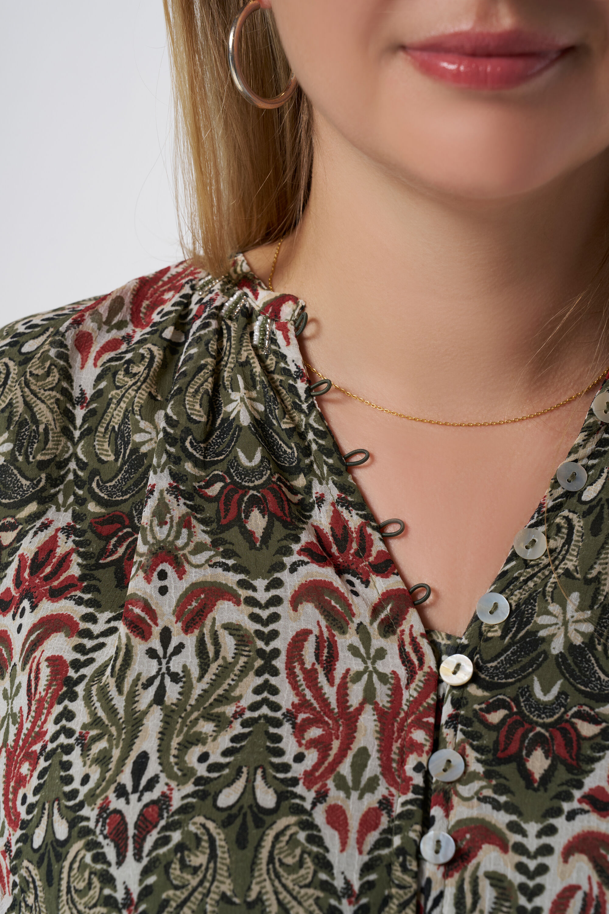 Blouse met print image number 4