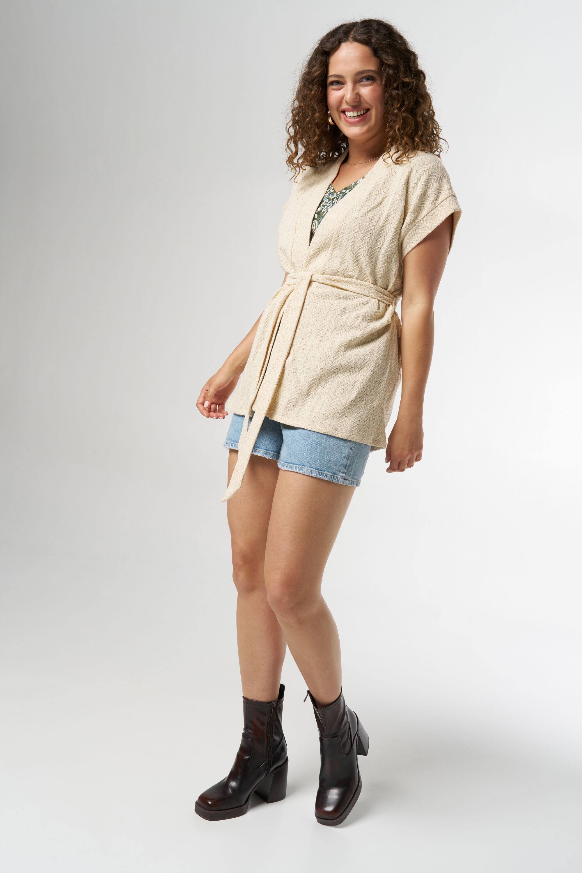 Gilet met ceintuur image number 5