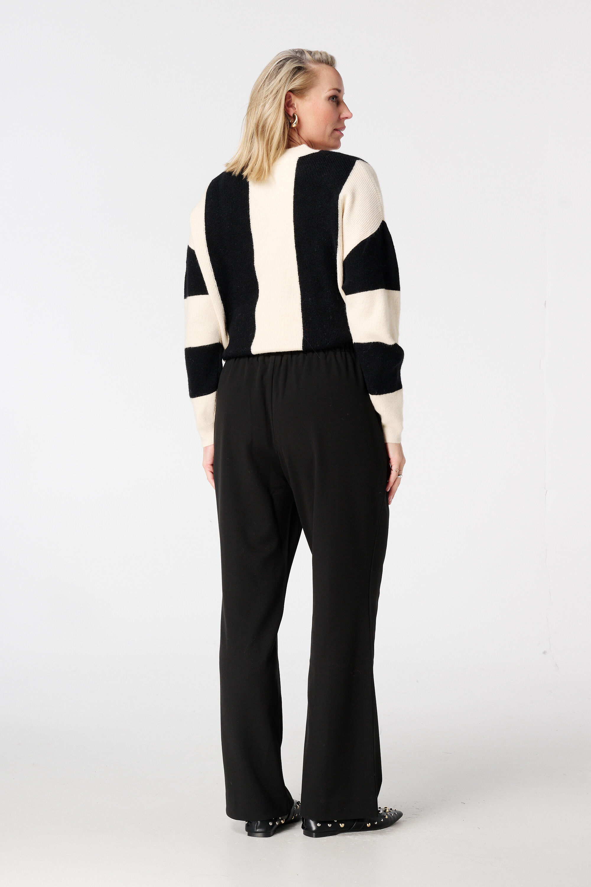 Rechte pantalon met drawstring image number 3