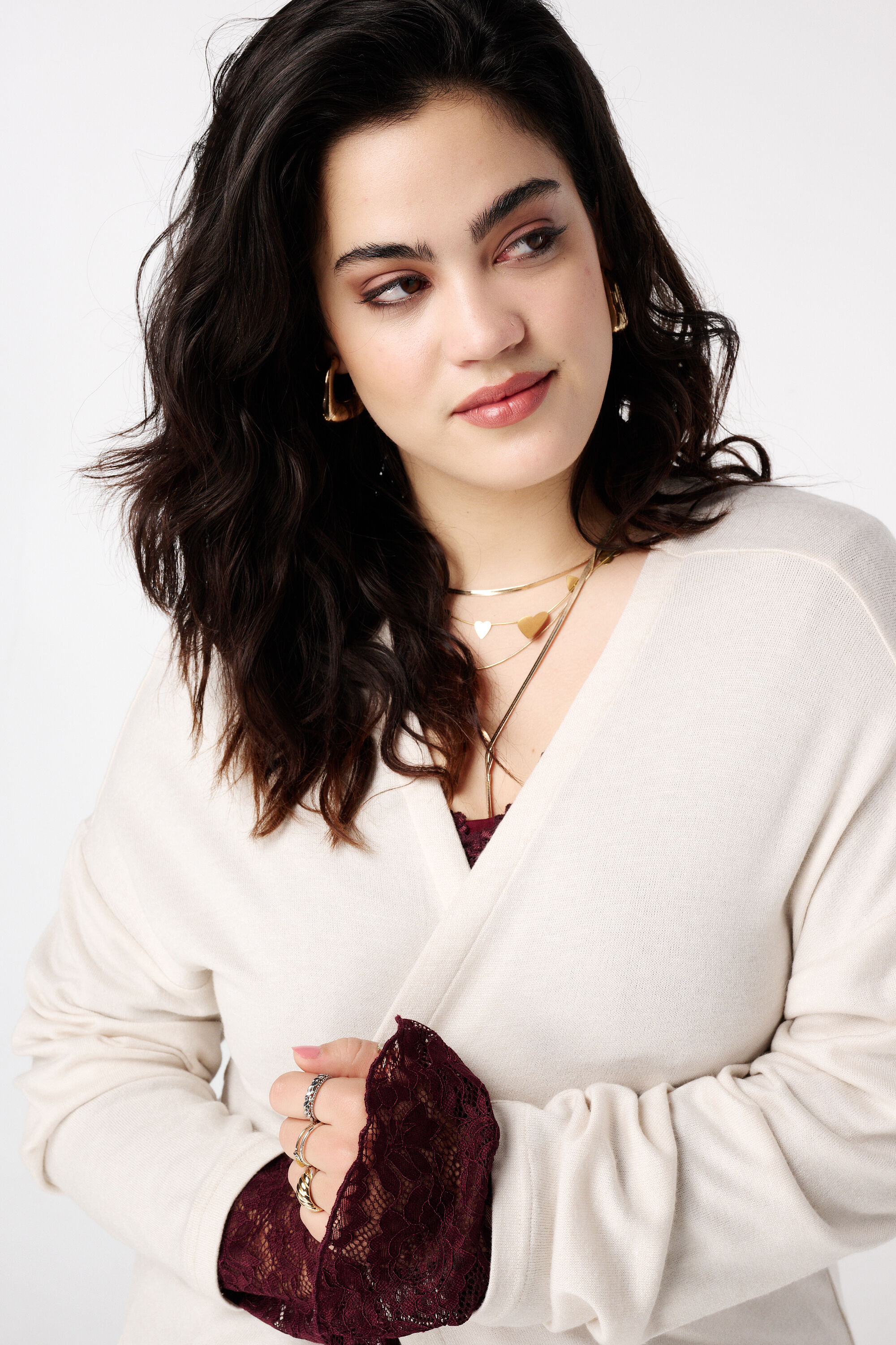 Long gilet avec poches image number 4