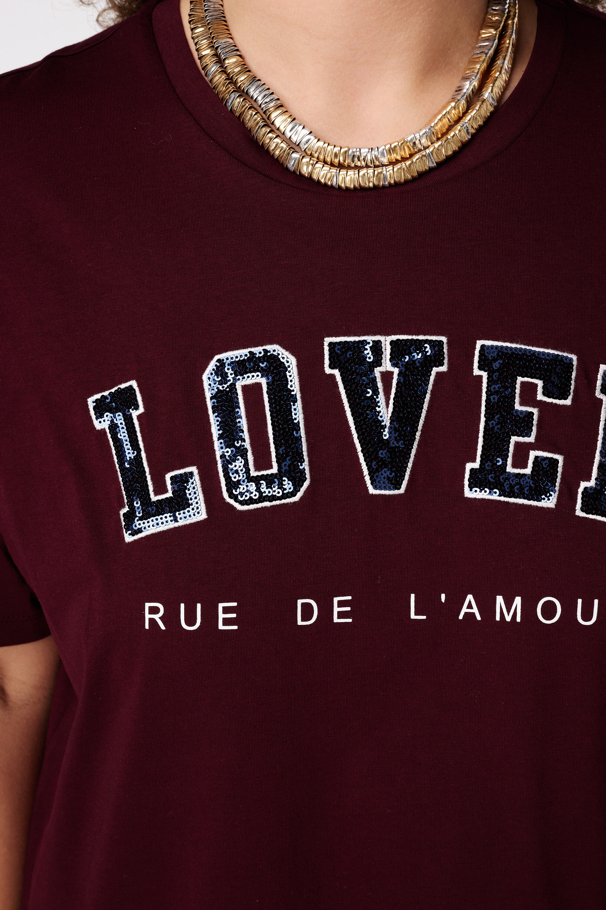 T-shirt &agrave; paillettes  image number 6