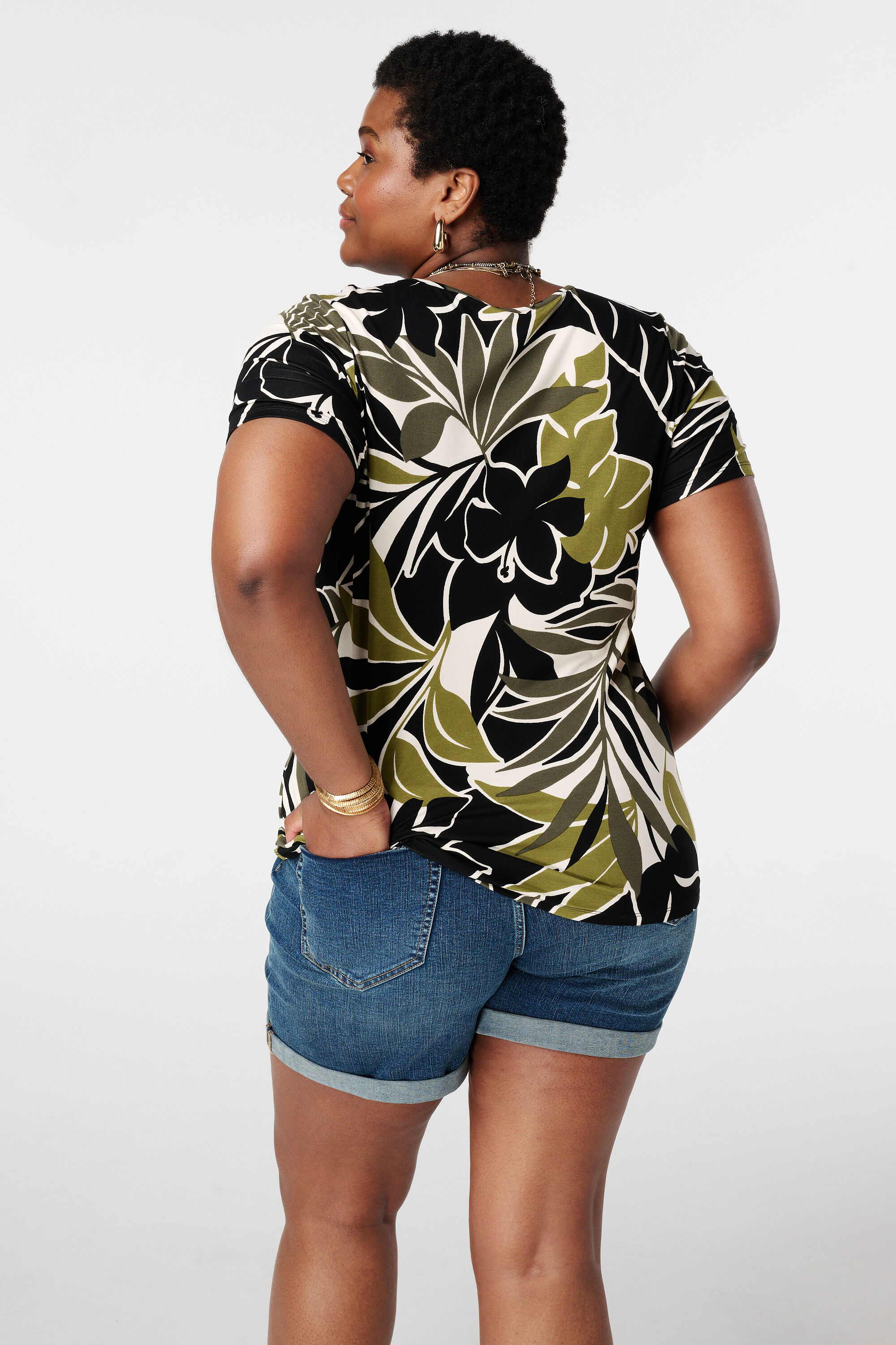 T-shirt met print image number 3