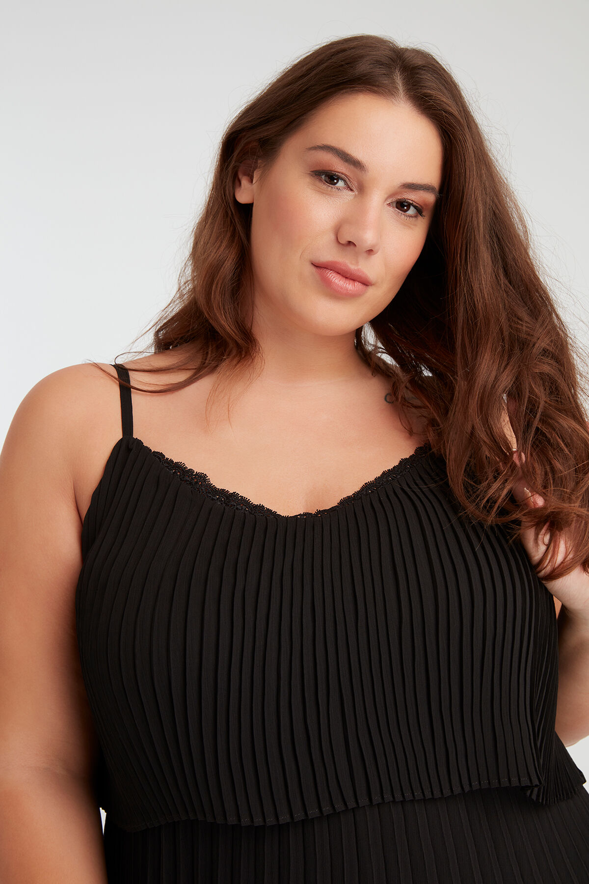 Pliss&eacute; jurk image number 5