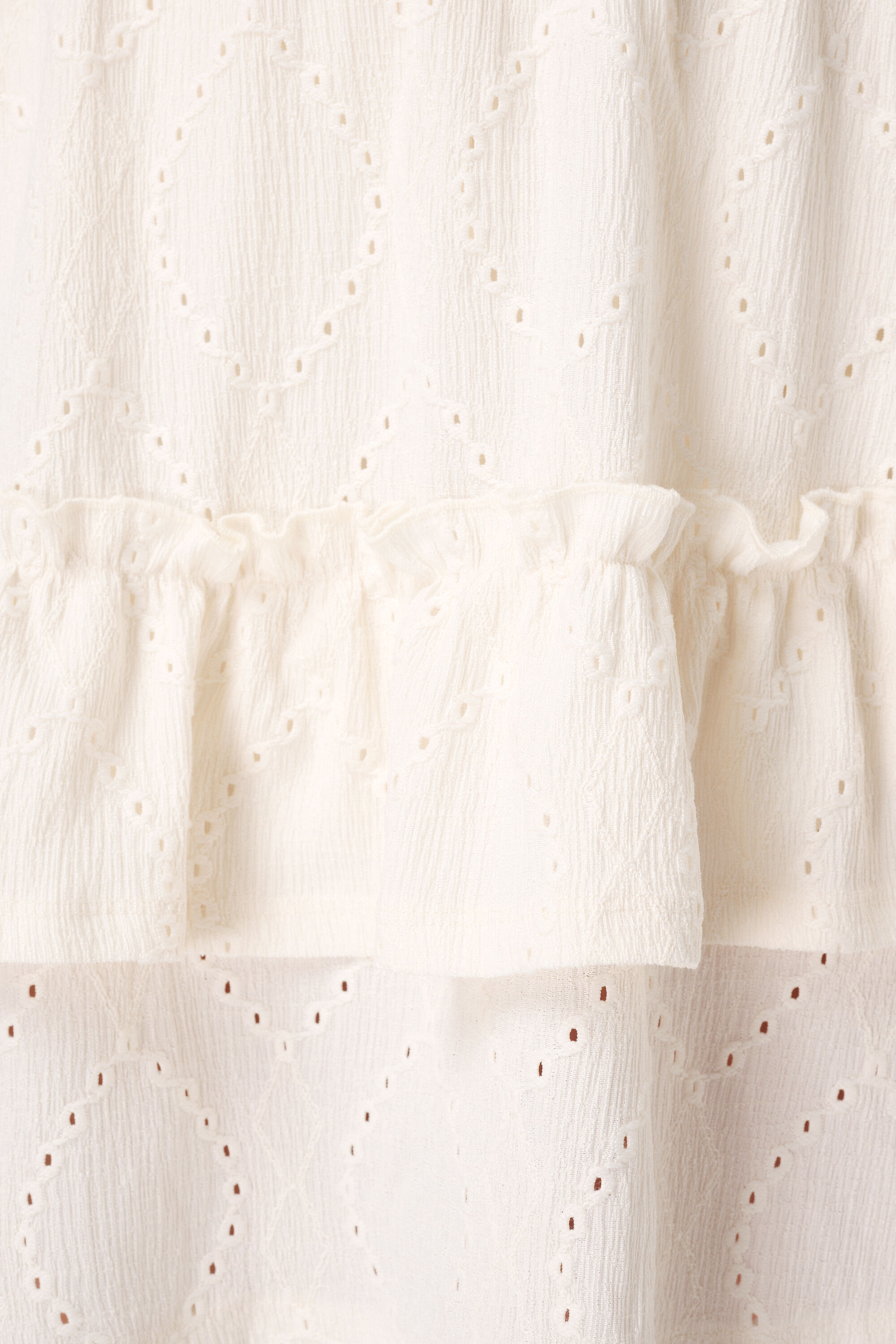 Jupe &agrave; effet brod&eacute;