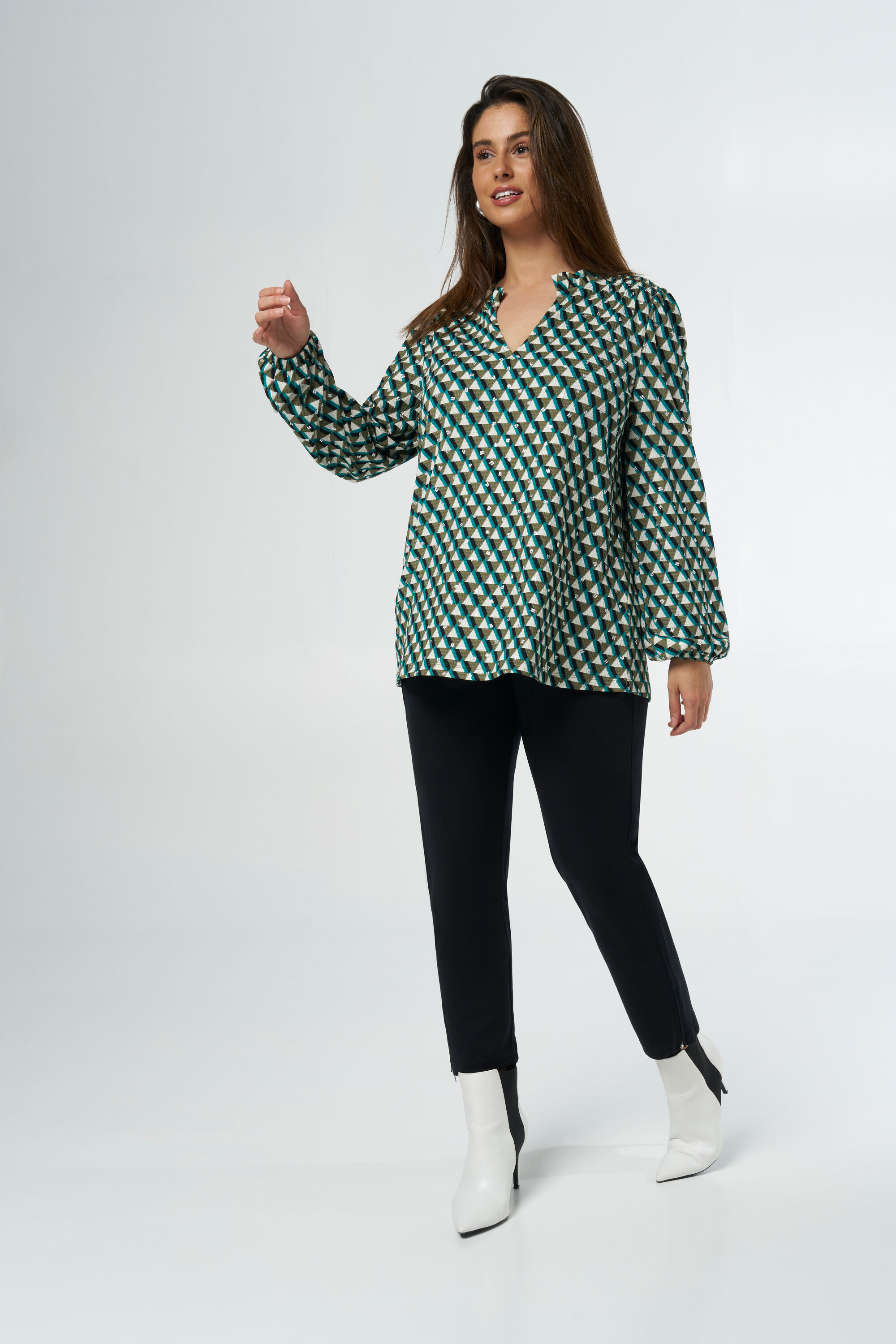 Top met print image number 5