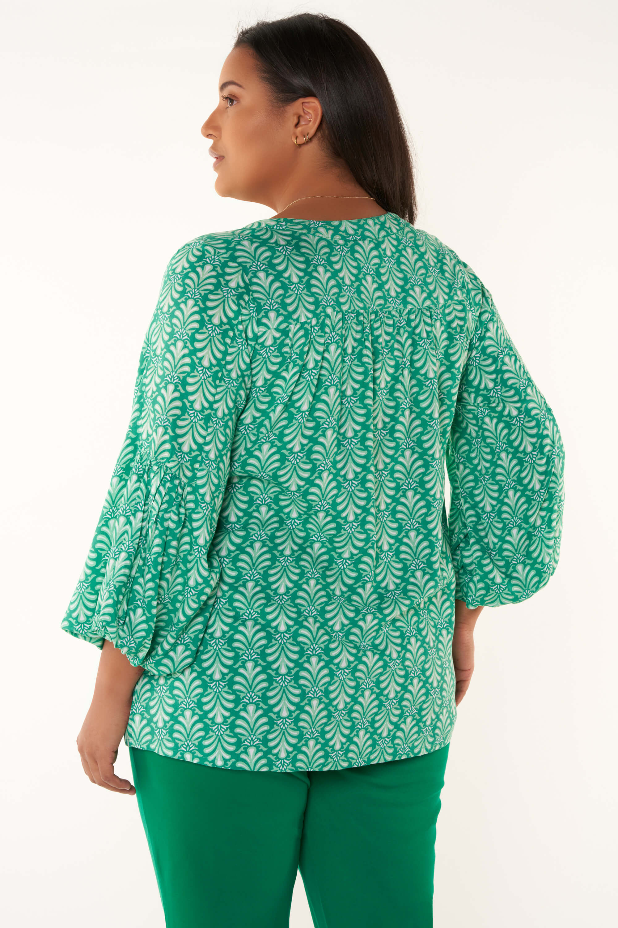 Blouse met print image number 3