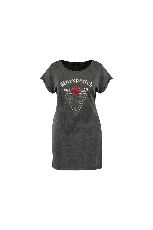 Long t-shirt à imprimé image number 1