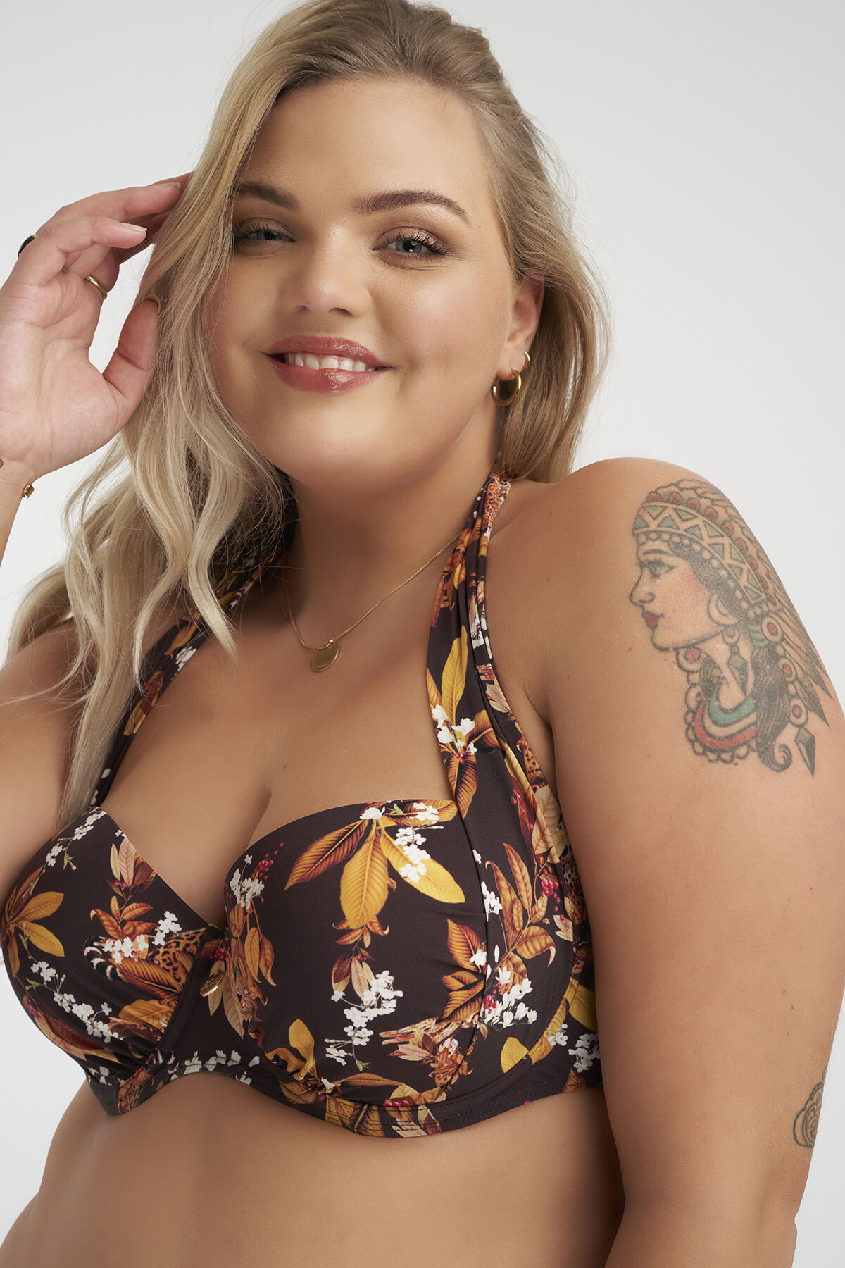 Bikini top met print image number 5