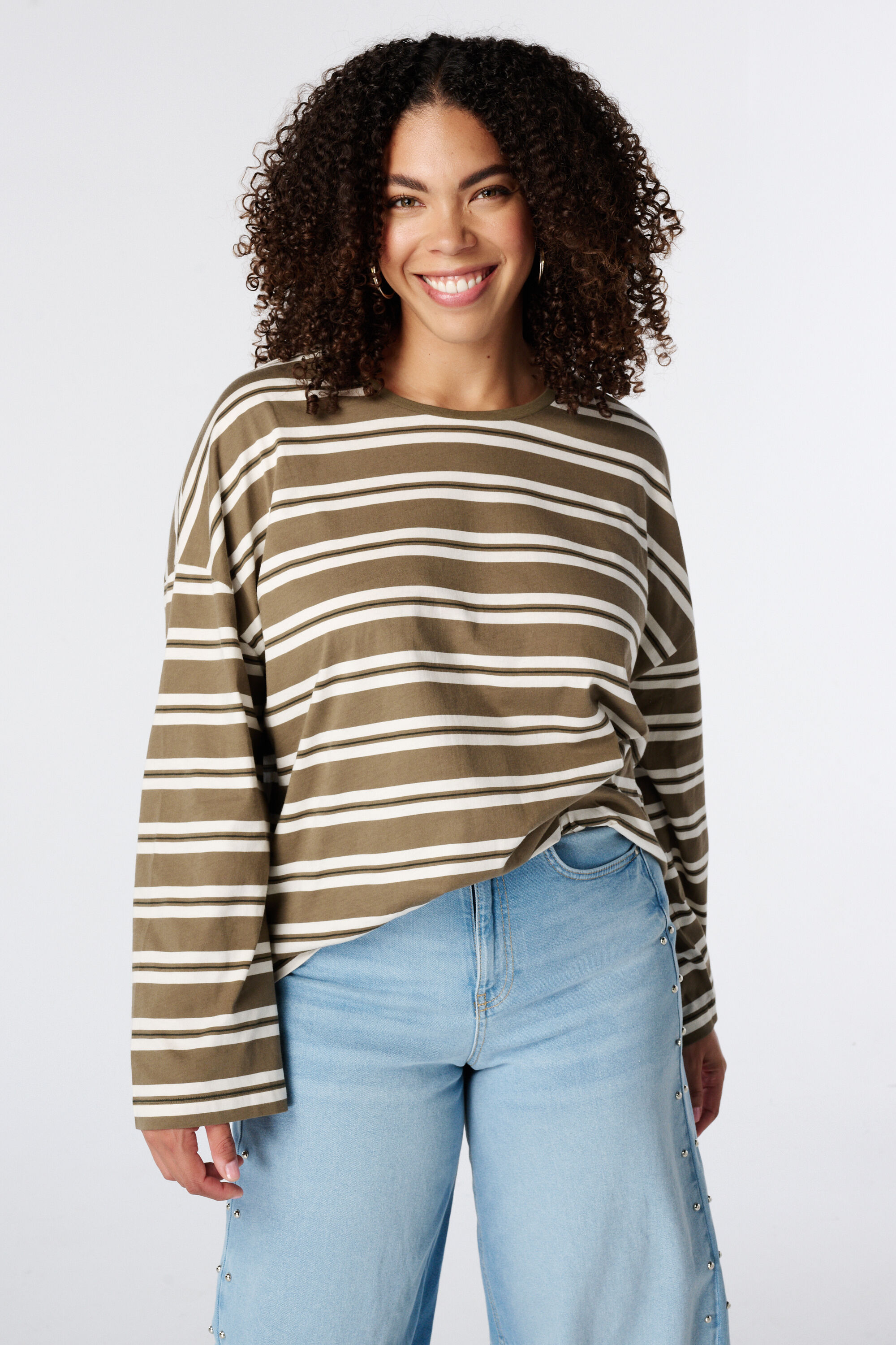 Gestreepte longsleeve