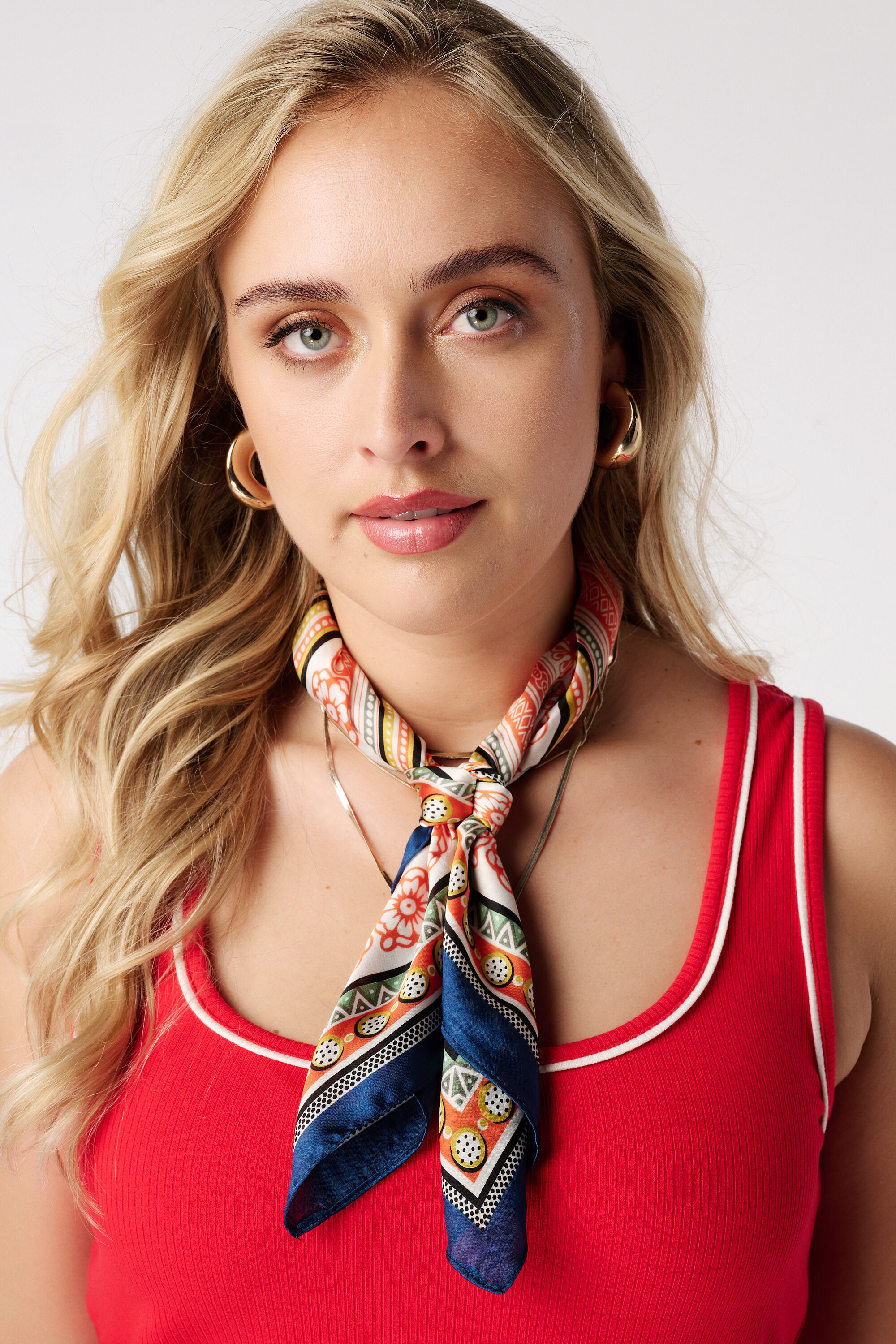 Bandana sjaal met print
