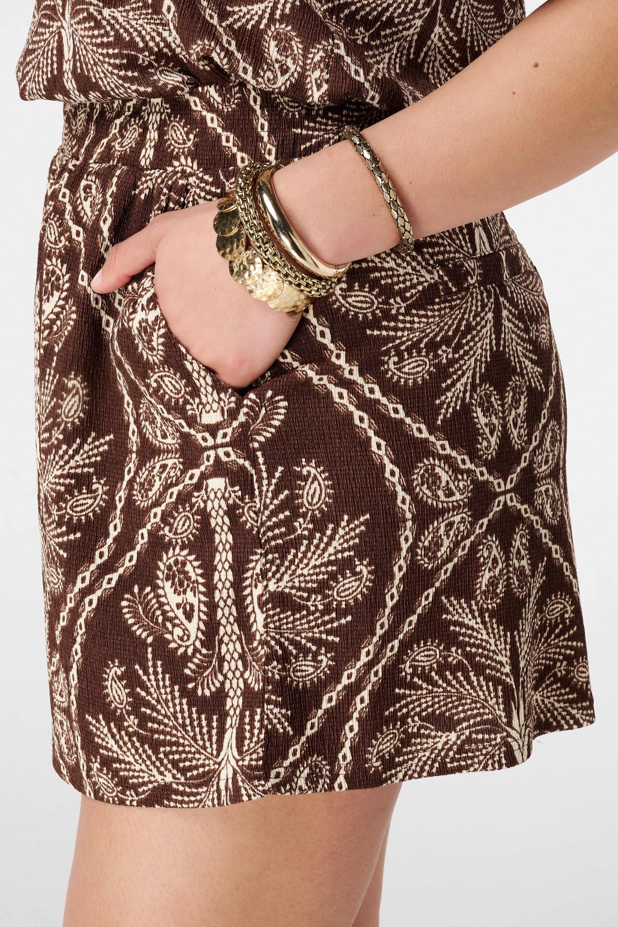 Short met elastische taille image number 4