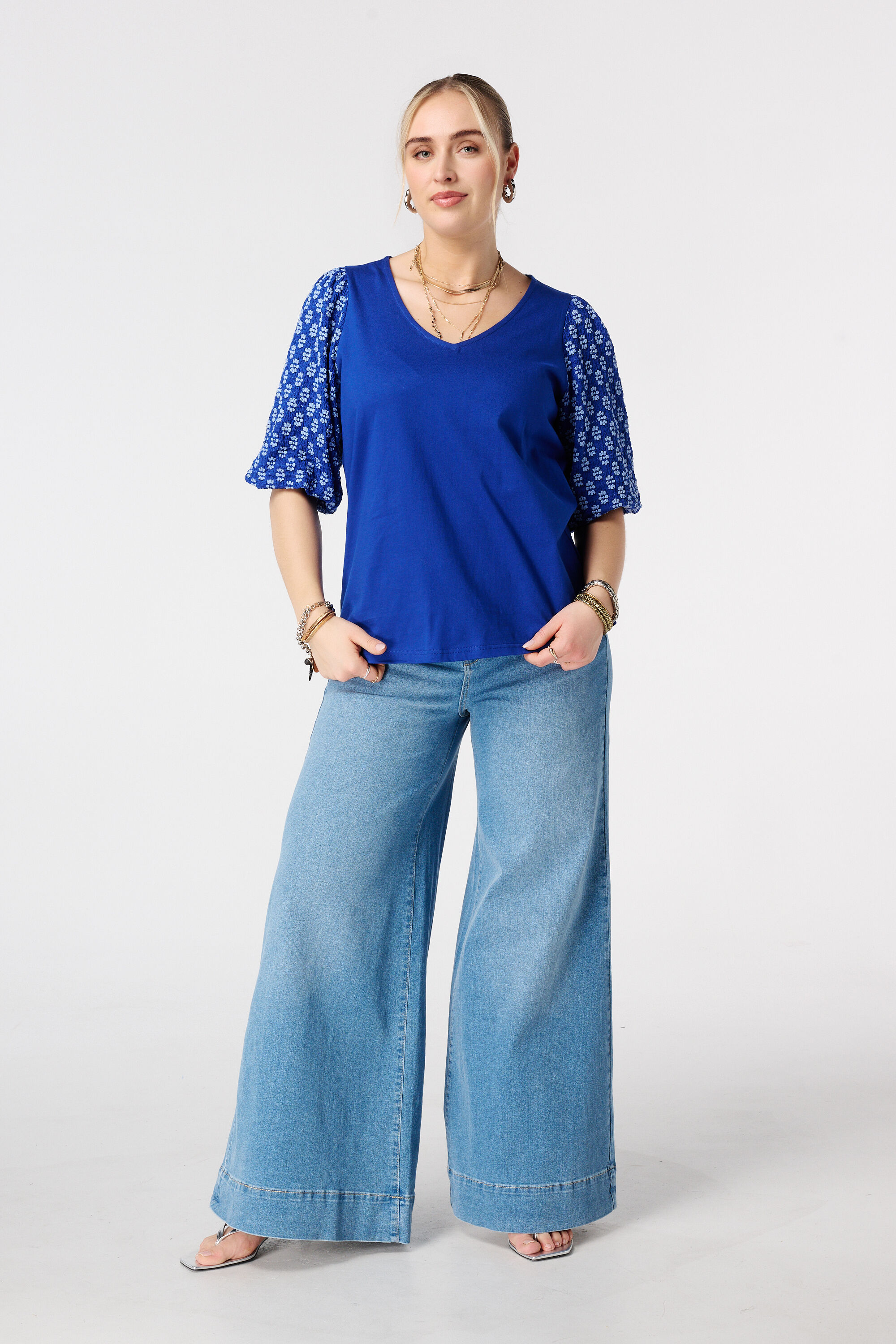 Top met pofmouwen image number 5