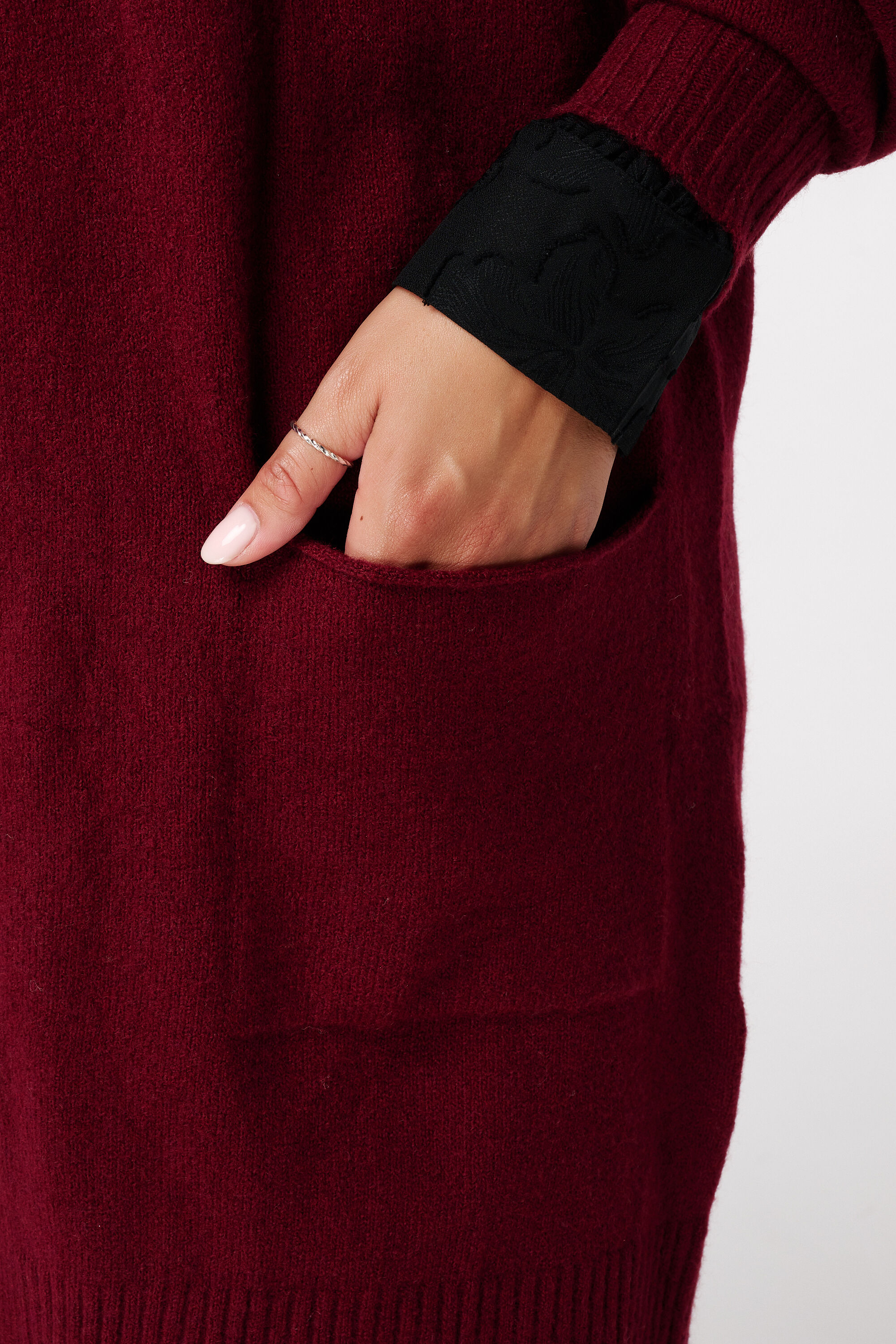 Halflang vest met steekzakken image number 6