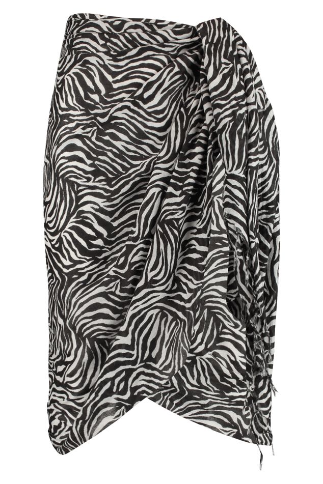 Pareo met zebraprint image number 2