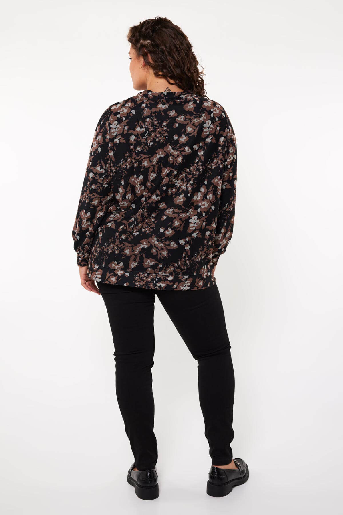 Femmes Pull avec imprim floral Multi Neutre MS Mode