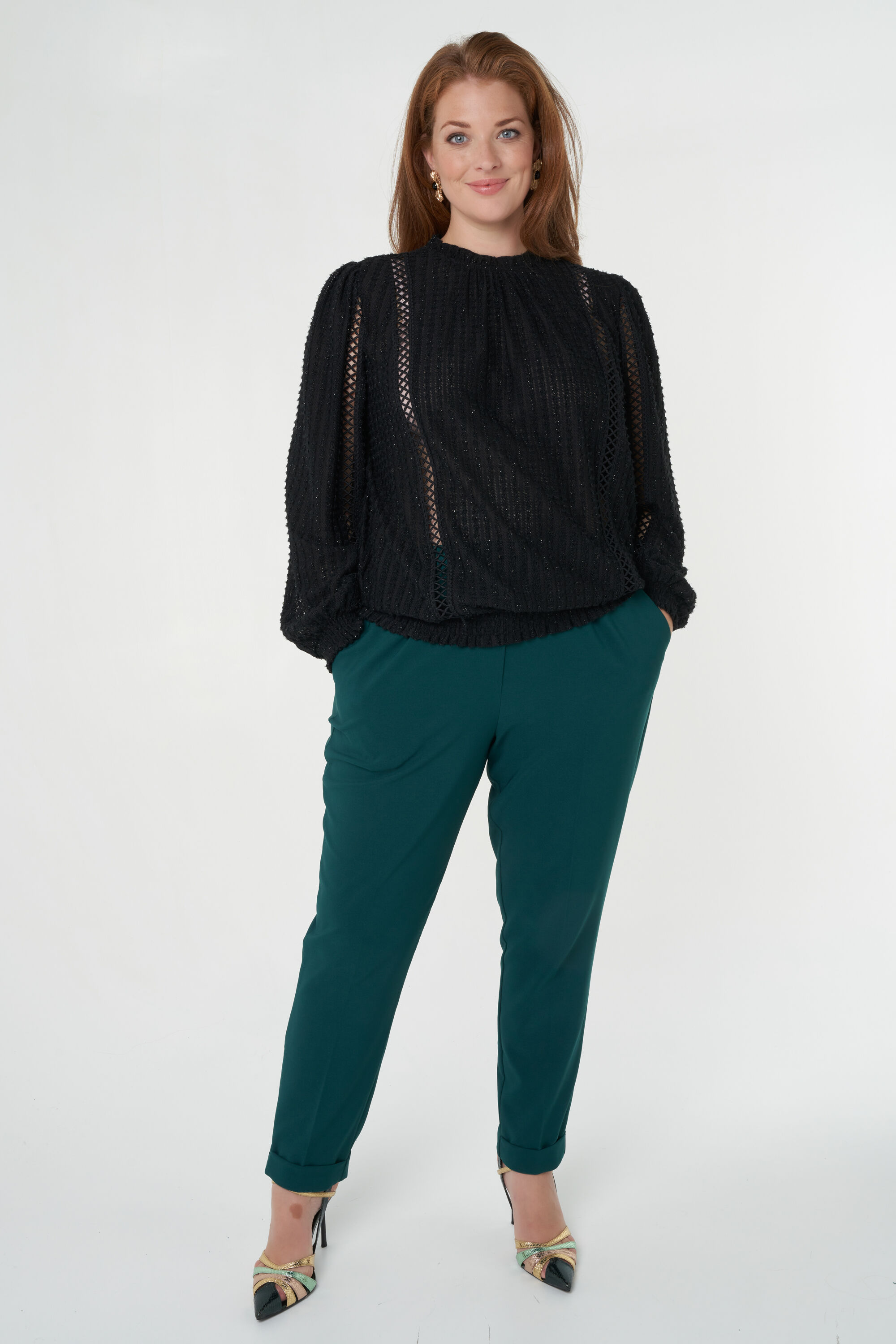 Top met ballon fit image number 6