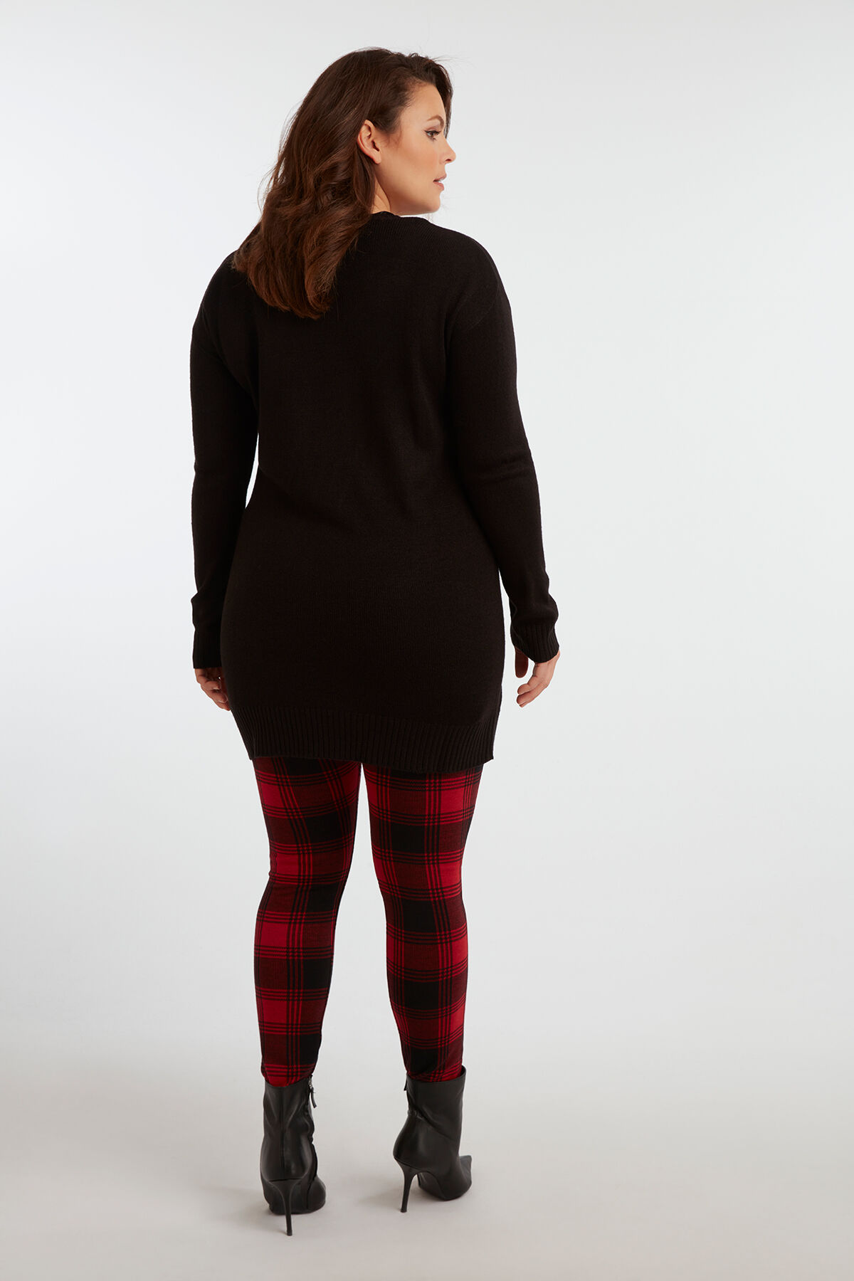Geruite legging image number 6