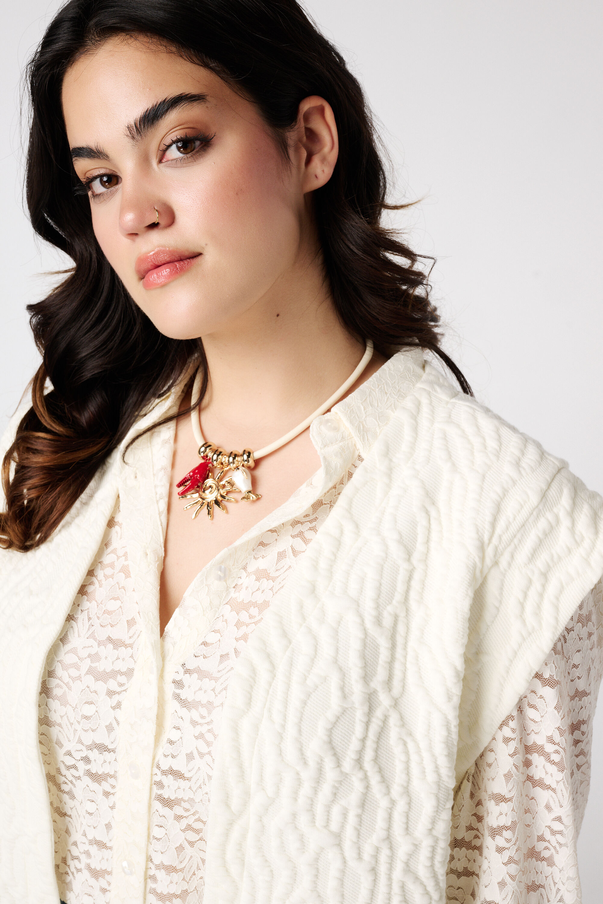 Gilet textur&eacute; image number 4