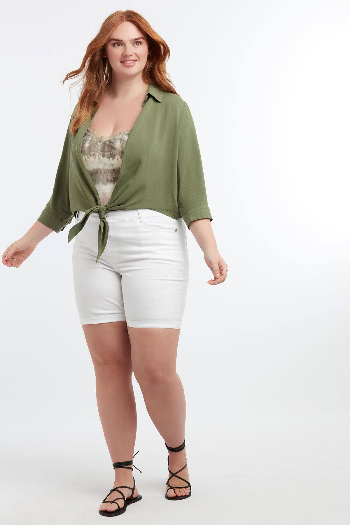 Blouse met geknoopt detail image number 4