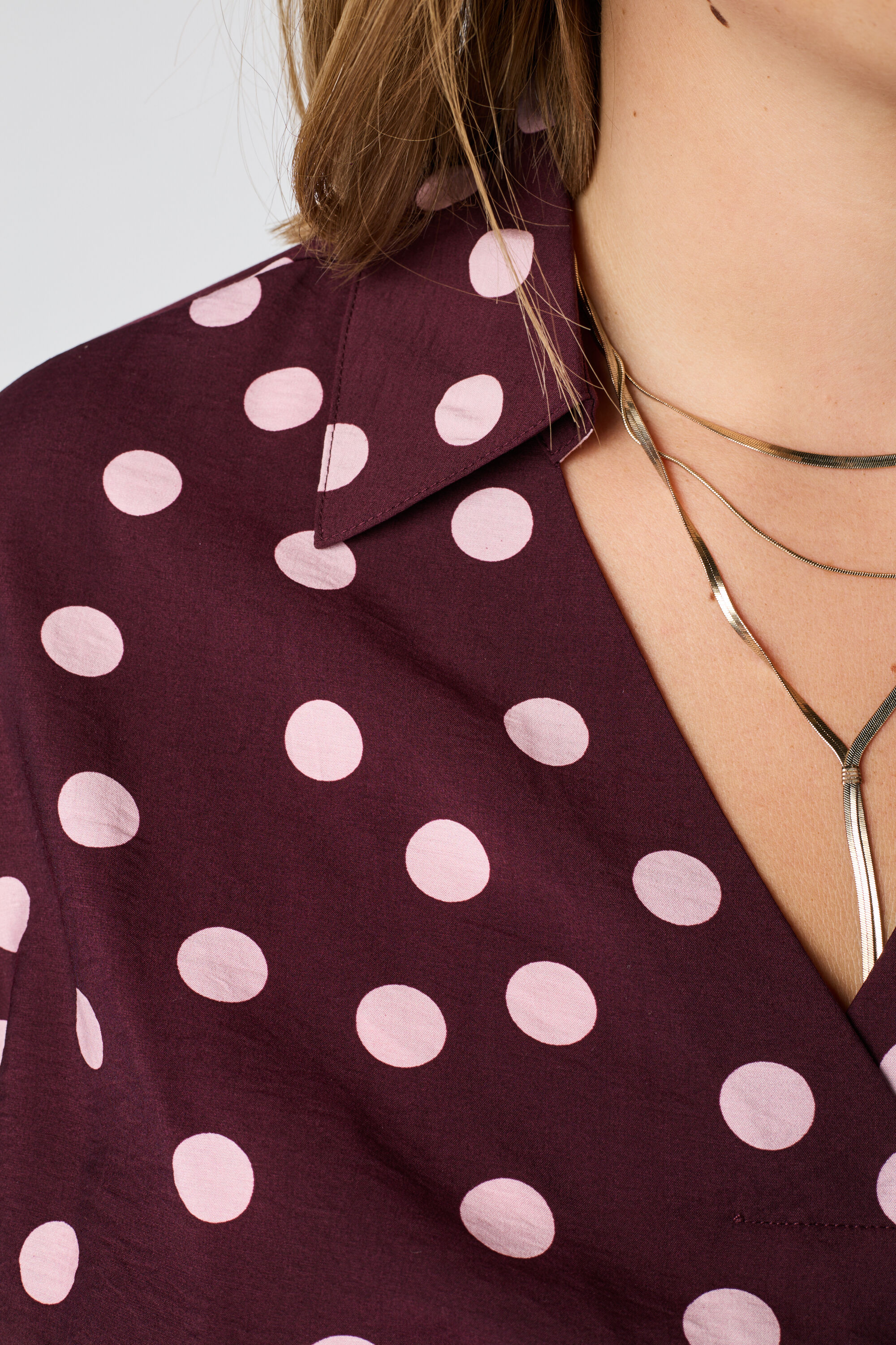 Blouse &agrave; pois image number 5