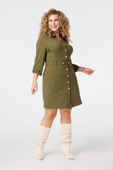 Robe avec boutons décoratifs Robe avec boutons décoratifs