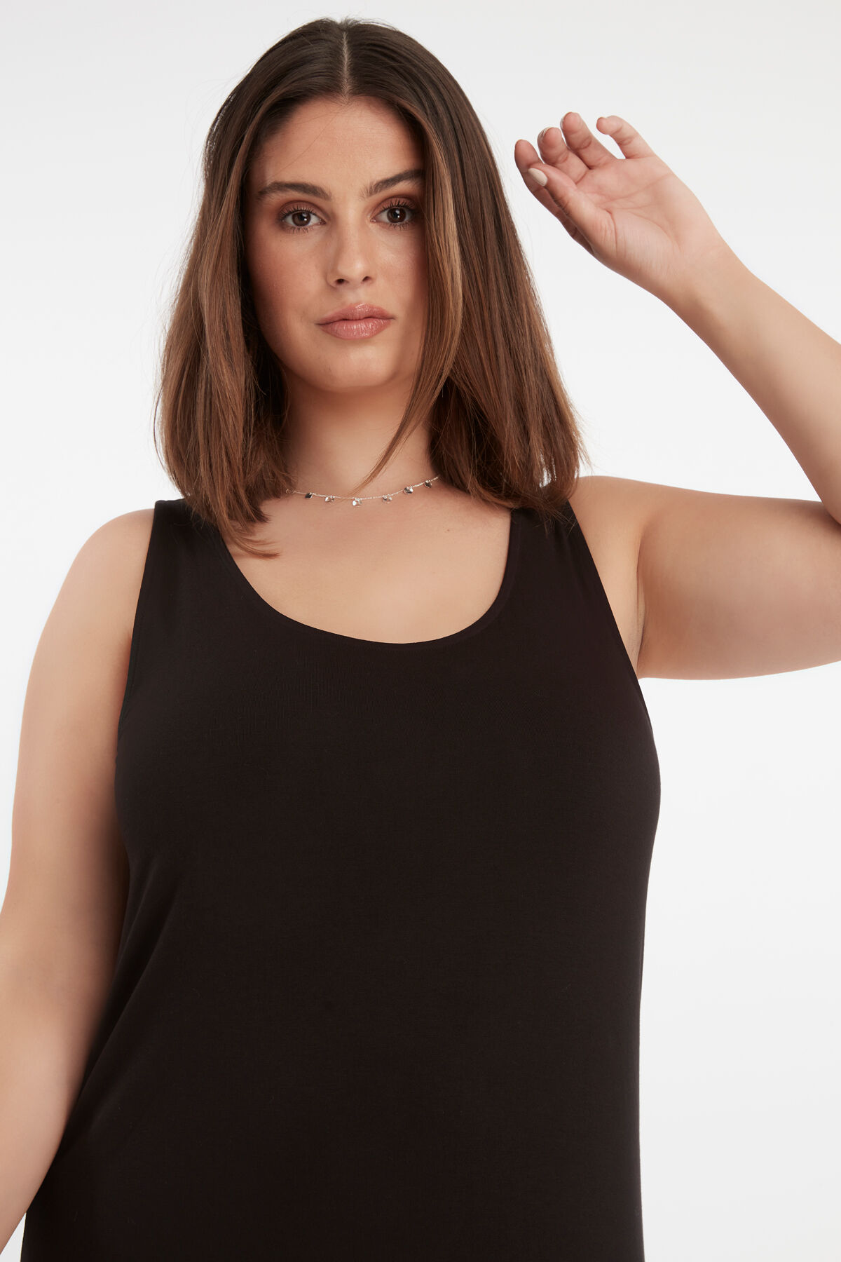 Maxi jurk met split image number 3