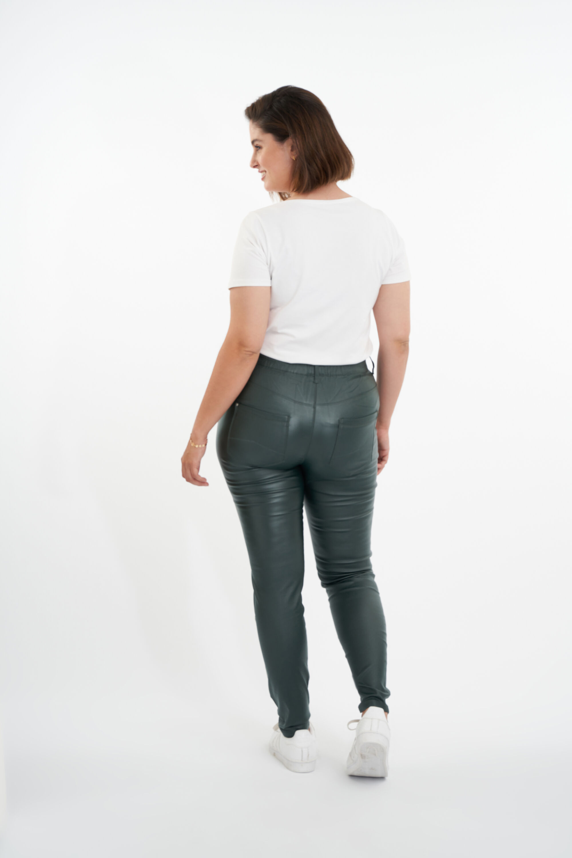 Slim fit 32 inch tregging POPPY  image number 4