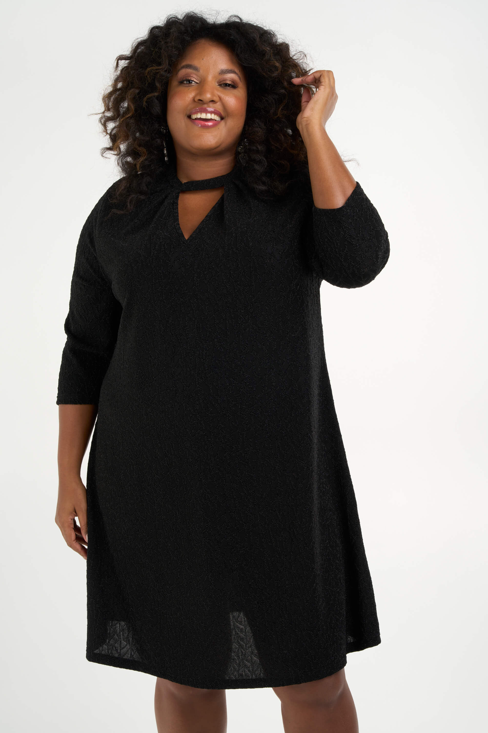 Glitter jurk  image number 5