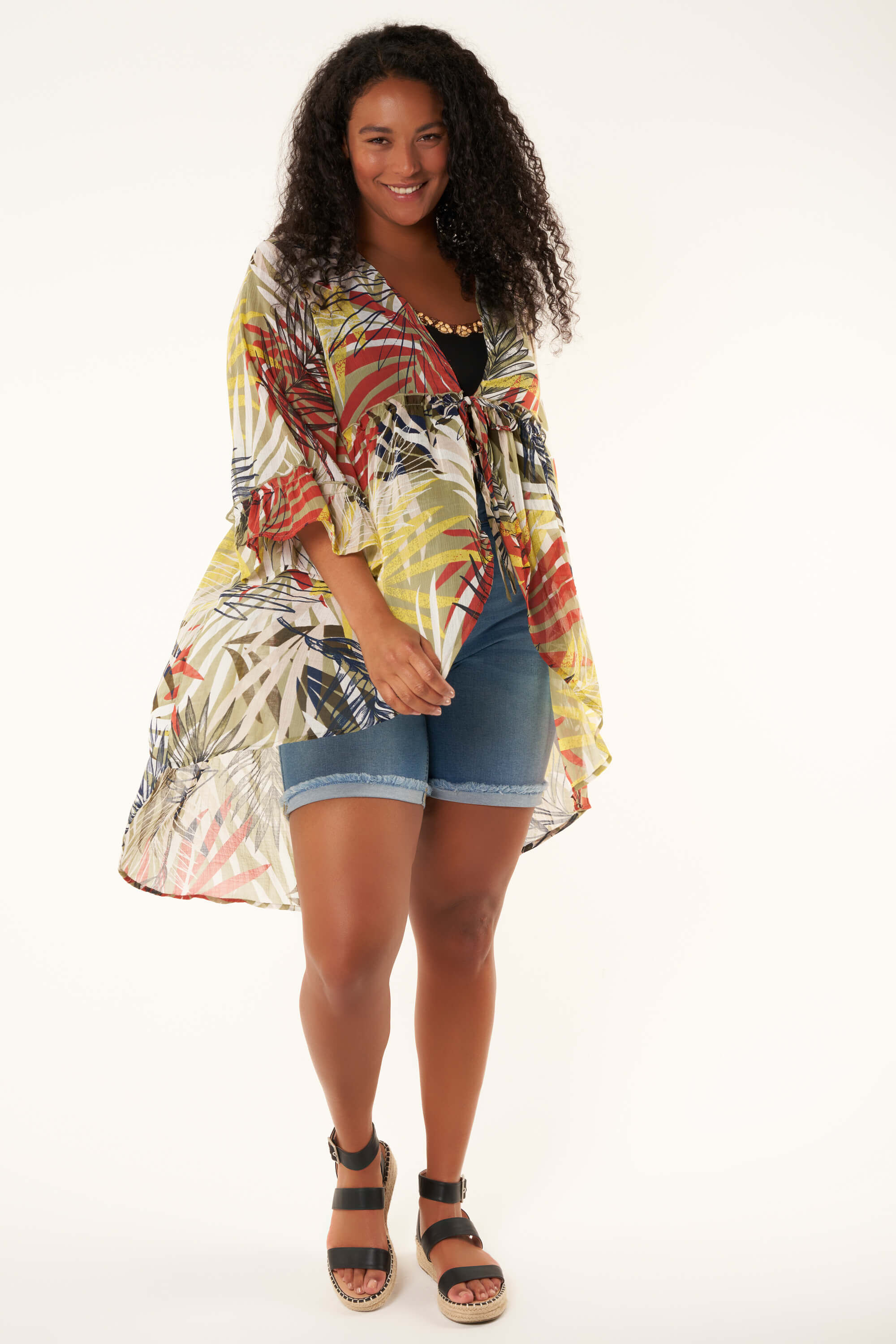 Kimono &agrave; imprim&eacute; image number 6