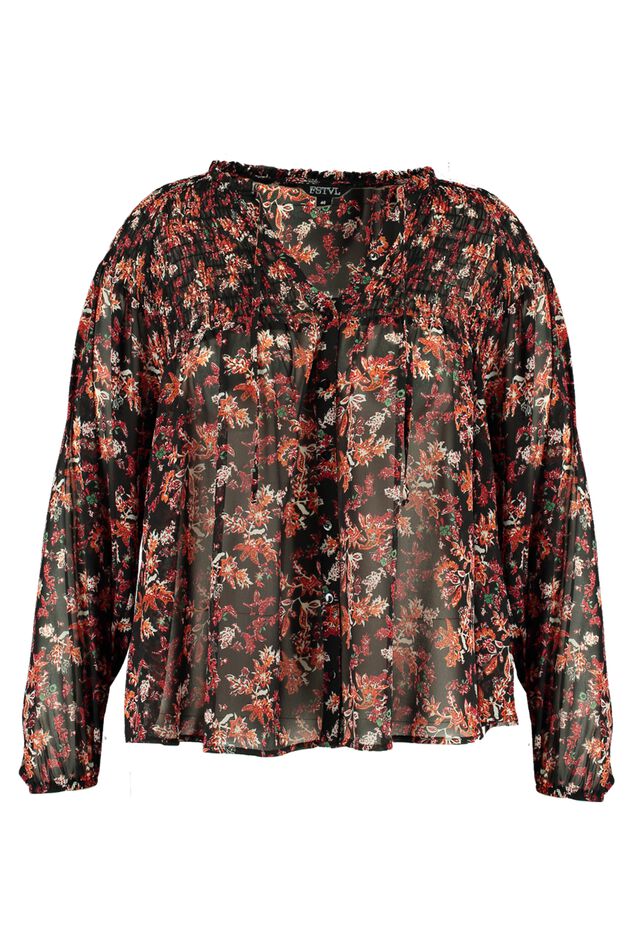 Blouse met print   image number 1